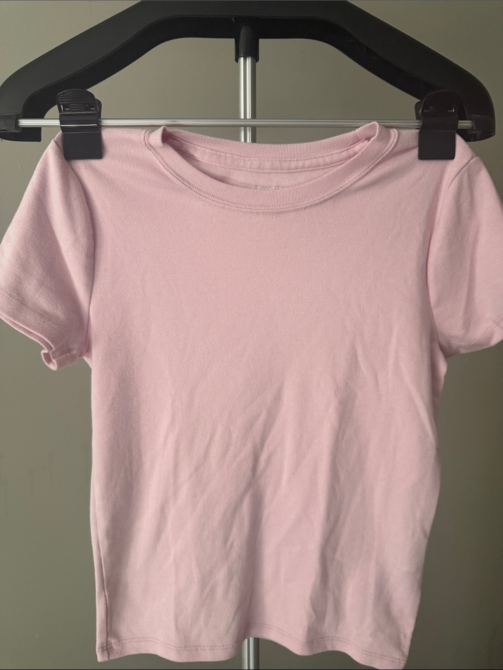 Hollister Short Sleeve Pink Crewneck Tee